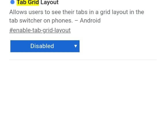 отключение группировки вкладок chrome