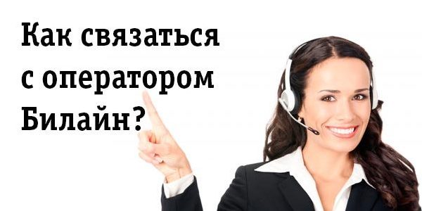 поддержка билайн