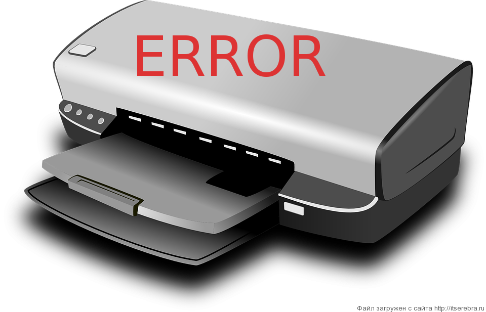 HP принтер error